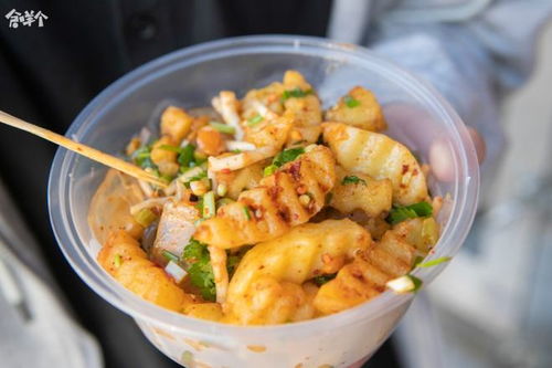 六元一份的四川特色小吃-涼皮